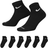 Nike Everyday Plus Cushioned Training Ankle Socks 6-pack - Black/White