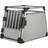 Trixie Transport Box Aluminium M-L Light Grey/Silver