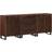 vidaXL Solid Mango Wood Brown Sideboard 60x75cm