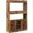 vidaXL Highboard Old Wood Book Shelf 140cm