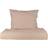 Fondaco Carl Striped Bedspread Påslakan Brun (210x150cm)