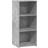 vidaXL 846351 Concrete Grey Sideboard 40x93cm