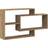 vidaXL Artisan Oak 104 x 20 x 58.5 cm Wall Shelf