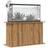 vidaXL Aquarium Stand Artisan Oak 101 x 41 x 58 cm