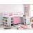 Hashtag Home Cammack Single Mid Sleeper Bed Bed and Mattress