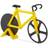 B2X Bike Yellow Pizzaskærer 18cm