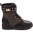 Michael Kors Kid's Haskell Studs Boot - Brown/Black