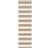 vidaXL Zebra Blind Sand Brown 45x150 cm Fabric Width