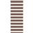 vidaXL Rullgardin Zebra Brun 60x150 cm Tyg Bredd 55,9 cm Polyester