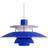 Louis Poulsen PH 5 Monochrome Blue Pendant Lamp ∅ 50cm