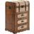 Home ESPRIT Alpino Brown/Beige Chest of Drawer 45x71.5cm