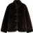 H&M Fluffy Jacket - Dark Brown