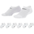 Nike Little Kid's Dri-FIT Performance Basics No-Show Socks 6-pack - White (UN0017-001)