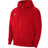 NIKE Junior Park 20 Full Zip Fleeced Hoodie - University Red/White (CW6891-657)