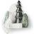 Dottir Winter Stories Fox Wall Votive White Värmeljuslykta 13cm