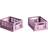 Hay Colour Crate Mini Dusty Rose Opbevaringsboks 2stk