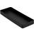 Amazon Basics Rectangular Plastic Organizer Half Accessory Tray Black
