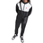 Nike Kid's Jordan Jumpman Poly 1/4 Zip Tape Tracksuit - Black/White