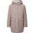 Calvin Klein Cotton Nylon Padded Parka Coat - Brindle