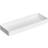 Amazon Basics Rectangular Plastic Desk Organizer 9.4 x 3.3 x 1 White