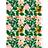 Marimekko Vinyl Tablecloth Green, Orange (144x78cm)