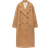 Stradivarius Oversize Soft Touch Coat - Tan