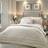 Laurence Llewelyn-Bowen Chic Luxury Soft Velvet Frame Bedspread Beige