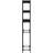 vidaXL Black Engineered Wood Washing Machine Shelf Shelving System