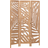 Beliani Vernago Light Wood Room Divider 122x170cm