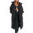 Sixth June Women's Long Down Jacket - Black