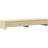 vidaXL 854672 Sonoma Oak TV Bench 100x15cm