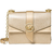 Michael Kors Greenwich Small Metallic Saffiano Leather Crossbody Bag - Pale Gold