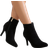 Shein Timesize Women's Black Ankle Boots, Fashion Boots, High Heel Boots, Chunky Heel Boots, Super High Heel Boots, Winter Boots, Match With Sweatpants