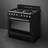 Smeg Victoria TR90GMBL Svart