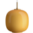 Louis Poulsen VL45 Radiohus Brass/Glossy Amber Pendant Lamp 25cm