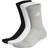 adidas Cushioned Crew Socks 3-pack - Medium Gray Heather/White/Black