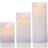 Block White LED-ljus 20cm 3st