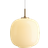 Louis Poulsen VL45 Radiohus Brass/Glossy Pale Yellow Pendant Lamp 25cm