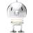 Hoptimist Bumble XL Chrome Bordslampa 23cm