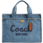 Coach Cargo Tote Bag 26 - Brass/Indigo