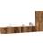 vidaXL 3329197 Antique Wood Wall Cabinet 230.5x110cm