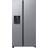 SpaceMax RS65DG54M3SLEU Smart Fridge Freezer Silver, Stainless Steel