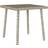 vidaXL Garden Coffee Table Rectangular Light Grey 40x40x37 cm