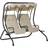 Northio 2-Sits Hollywood Swing Trädgårdsgunga 170 x 136 x 170 cm
