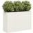 vidaXL Planter White 120 x 40 x 80 cm