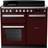 Rangemaster Estel Deluxe 100cm Induction Rangecooker Red