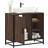 vidaXL Bathroom Sink Cabinet Brown Oak 65 x 33 x 60 cm