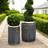 Ivyline Kew Antique Lead Richmond Tall Plant Pot