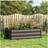 Living and Home Galvanized Steel Outdoor Raised Garden Bed Planter Box