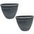 Gr8 Garden Set of 2 Cromarty Plant Pot 36 cm